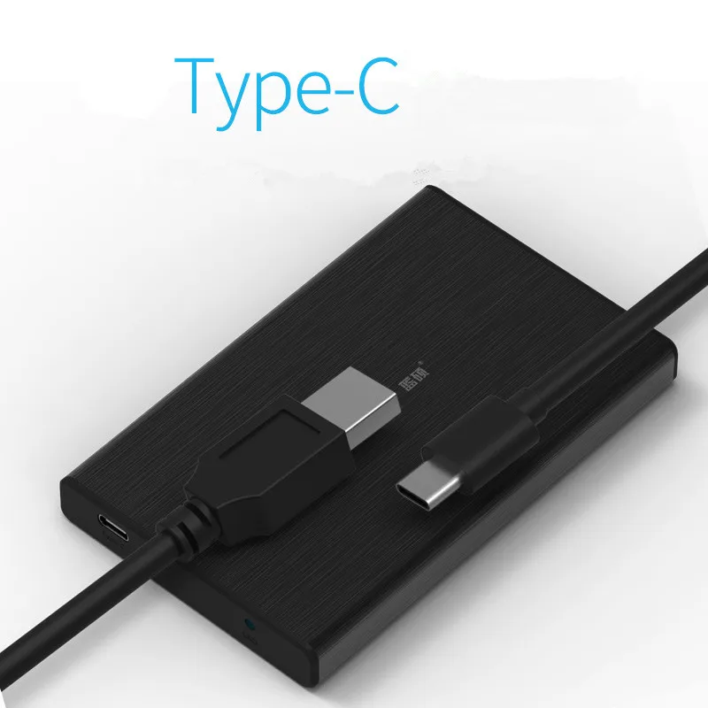 الألومنيوم الخارجية قالب أقراص صلبة Hdd SSD Sata إلى Usb نوع C 3.1 عالية السرعة HDD Usb C محول Hdd 2.5 قرص صلب خارجي