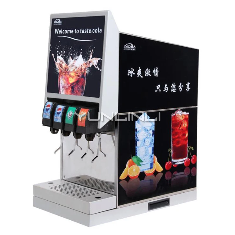 Cola Beverage Dispenser Vending Machines Carbonated Beverage Machine Commercial 4 Valve Adjustment Machine