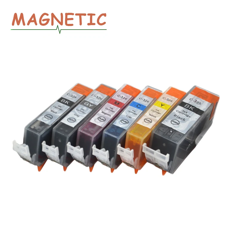 6PK Ink Cartridges BCI-325 BCI325 325 for CANON PIXUS MG5230 5130 6130 8130 MG6230 8230 5330 IP4830 IP4930 MX883 IX6530 printer