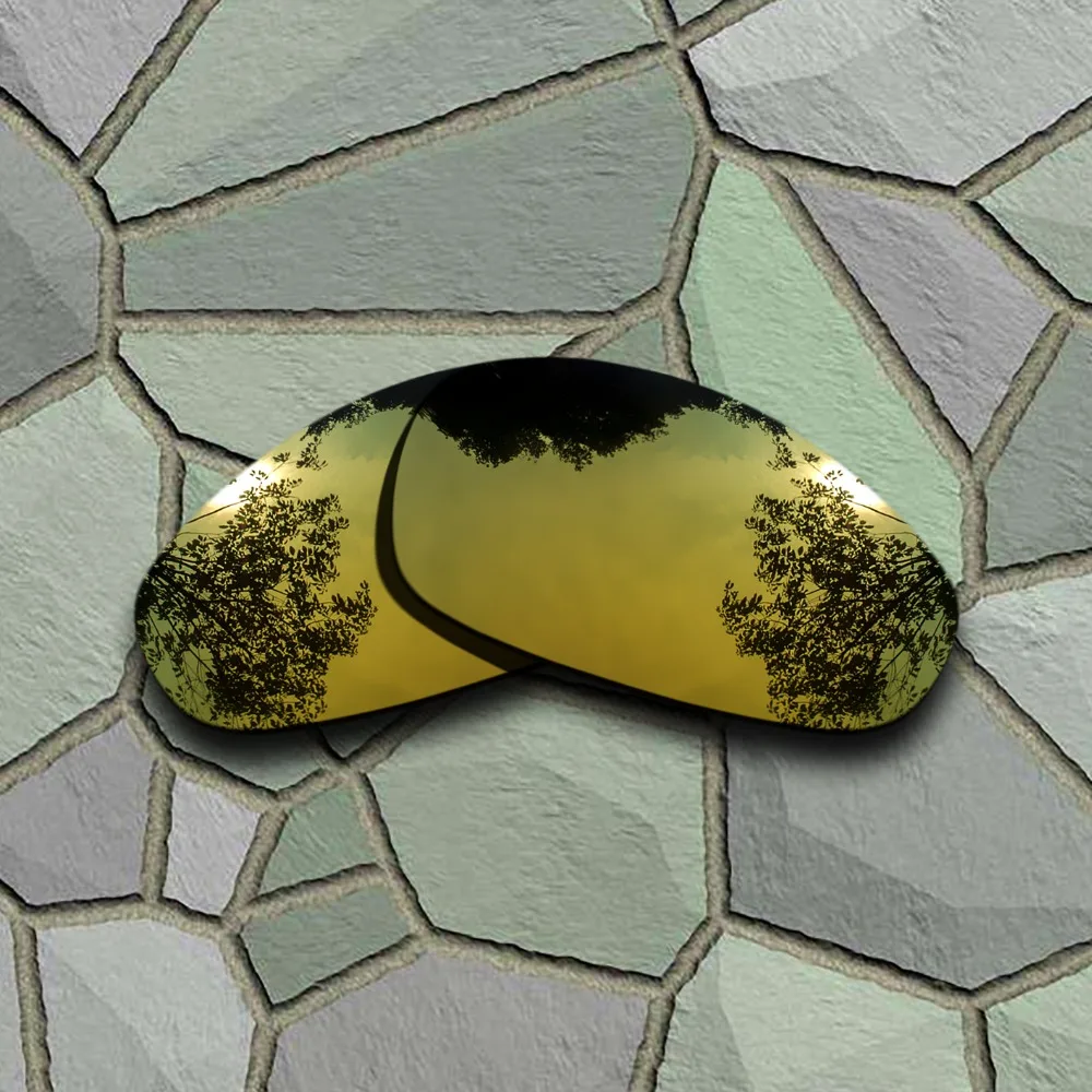 Yellow Golden&Violet Blue Sunglasses Polarized Replacement Lenses for Oakley Juliet