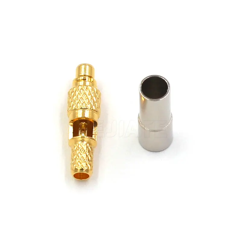 3PCS RF MMCX Male Plug RF coax Connector Crimp For RG316 straight goldplated Wholesale