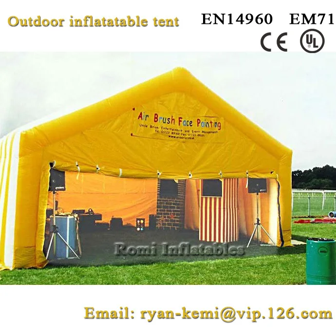 

Free shipping outdoor inflatable tent inflatable events tent large inflatable advertising tent