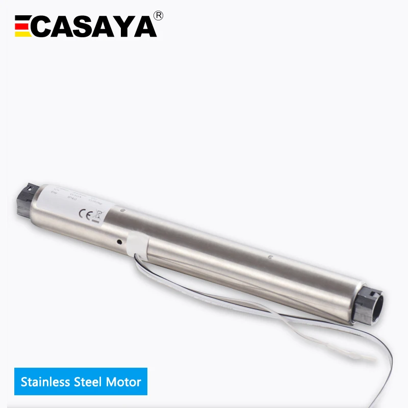 CASAYA Blackout Motorized Cellular Shades, Cordless Honeycomb Blinds, Remote and Batteries Included, Made-to-Order