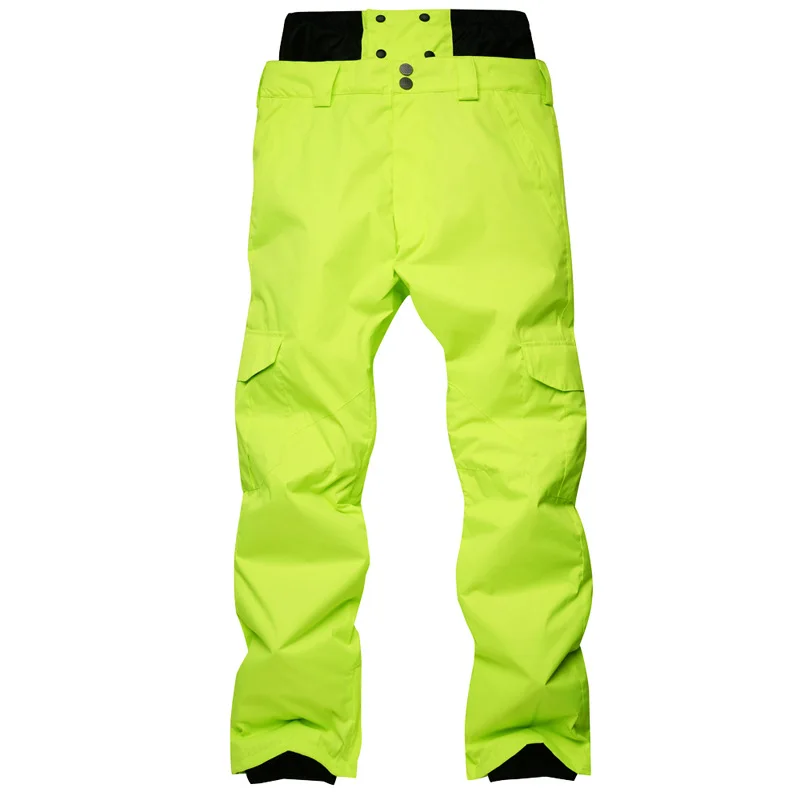 New Style Men Skiing Pants High Quality Windproof Waterproof Ski Pants Warm Winter Snow Snowboard Trousers