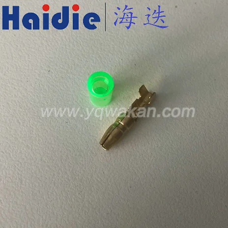 

50pcs auto wire terminal connector loose pins loose terminals DJ211-3.5A with green soft sleeve