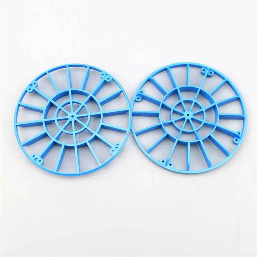 2pcs/lot J408 Large Size Blue Plastic Wheel Propeller Model Amtrac Making Wheel DIY Solar Energy Ship Free Shipping Russia