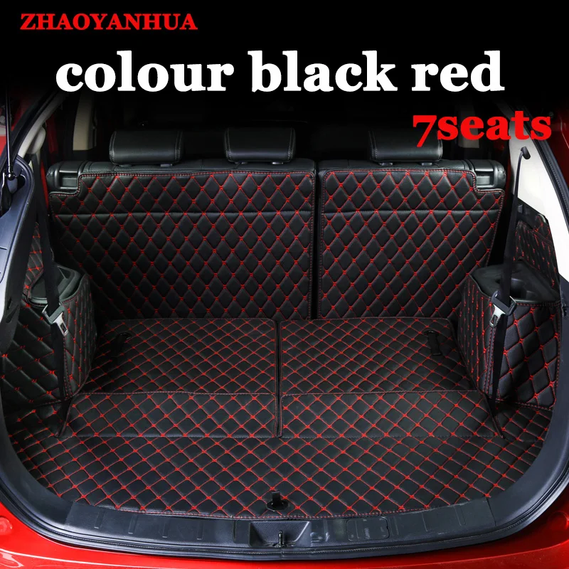 

Custom fit car trunk mat for Mitsubishi Oulander 5seats/7seats car-styling all weather tray carpet cargo liner