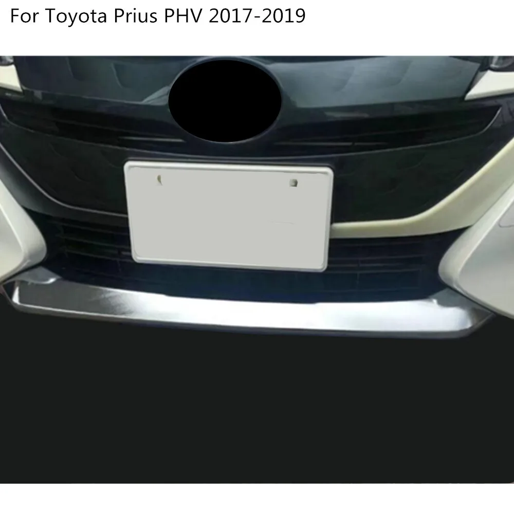 Auto Copertura di Protezione Paraurti Motore Trim Anteriore Inferiore Griglia Griglia Griglia Cofano Bordo Per Toyota Prius PHV Prime 2017 2018 2019 2020