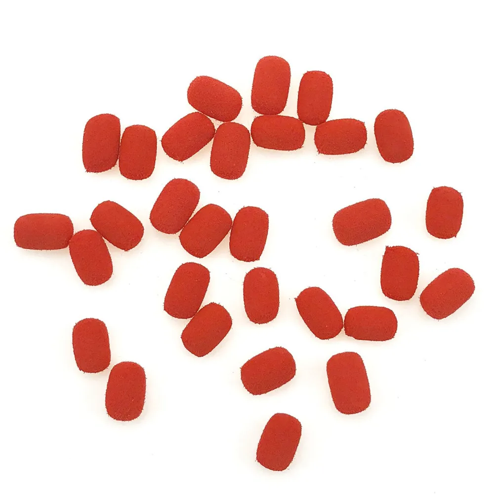 10pcs/pack Carp Fishing Bait Foam Boilie Pop Ups Hook Fish Baits Mix Color Cylinder 8mm Zig Rig Foam Terminal Tackle