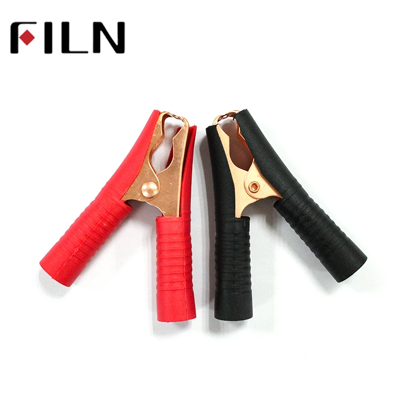 Car Alligator Clips Battery Clamps Crocodile Clip 100A 90mm Red Black