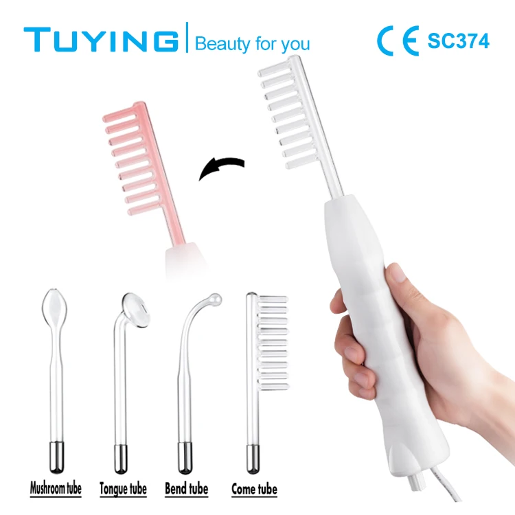 المحمولة القطب عالية التردد بقعة حب الشباب مزيل جهاز العناية بالوجه مدلك للوجه الجمال جهاز سبا صالون المنزل