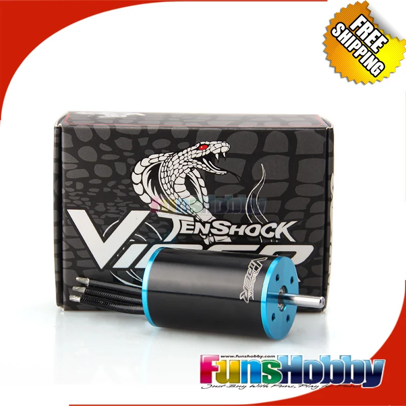 Tenshock 4 Pole Brushless World Champion Motor Viper 1530 Cod.TS-VZ1530