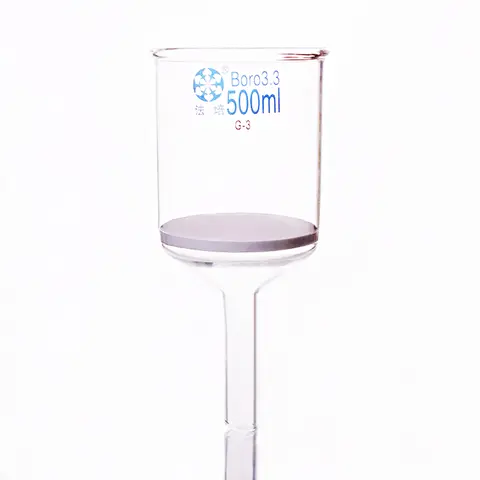 부시 깔때기, 용량 500ml, 외경 100mm, 유효 길이 90mm, 샌드보드 사양 G3, 샌드보드 깔때기