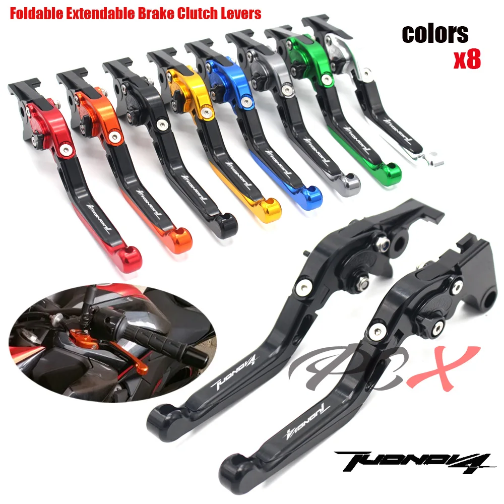 Adjustable Foldable Extendable Motorcycle Brakes Clutch Levers For Aprilia TUONO V4 1100RR/Factory 2011 2012 2013 2014 2015 2016