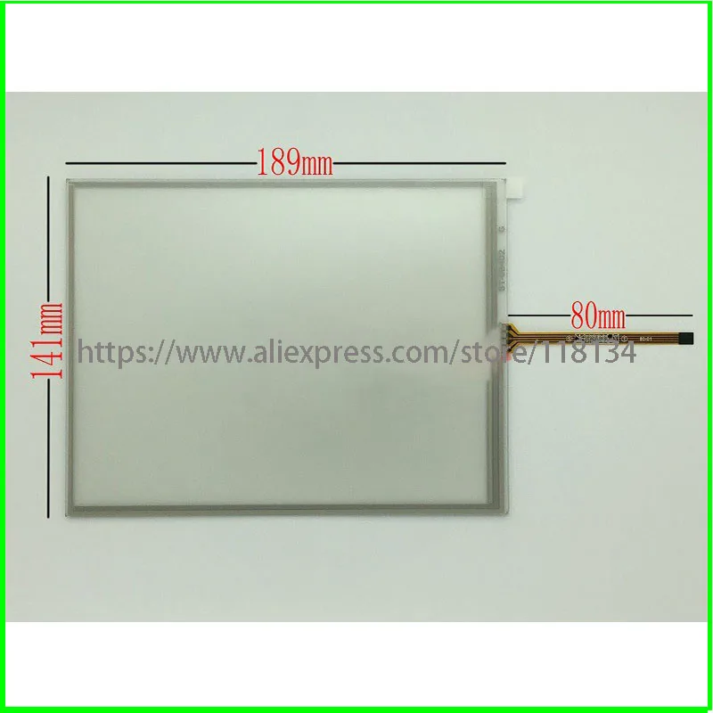 

New For TT10240A30H 189*140mm Digitizer Resistive Touch Screen Panel Resistance Sensor Glass Monitor Replacement