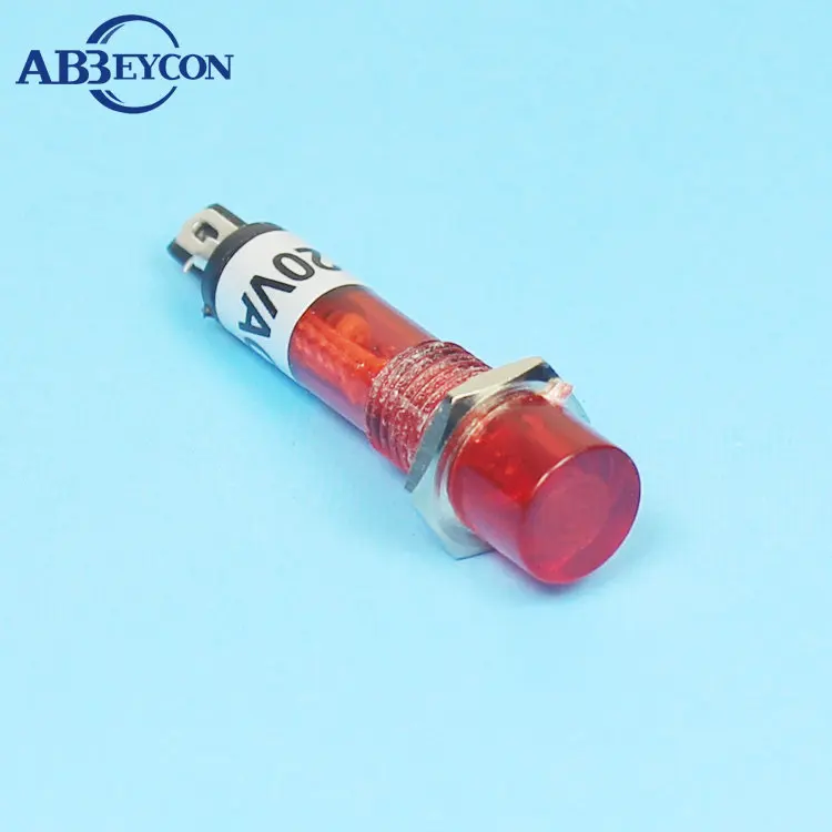 

6-220v indicator light CE approved pilot light ce Signal lamp 6V 12V 24V 220v Warning signal indicator light pilot lamp 220V