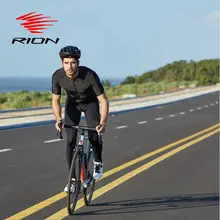 Men's Black Reflective Cycling Jersey #3
