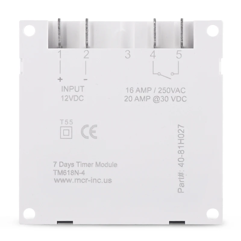 SINOTIMER wholesale 7 Days Programmable 12V DC Digital Timer Switch Control Time Relay