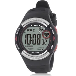 XONIX Mens Pedometer Calories Watch Heart Rate Monitor Sports Wristwatch Digital Running Women Outdoor Watch Unisex