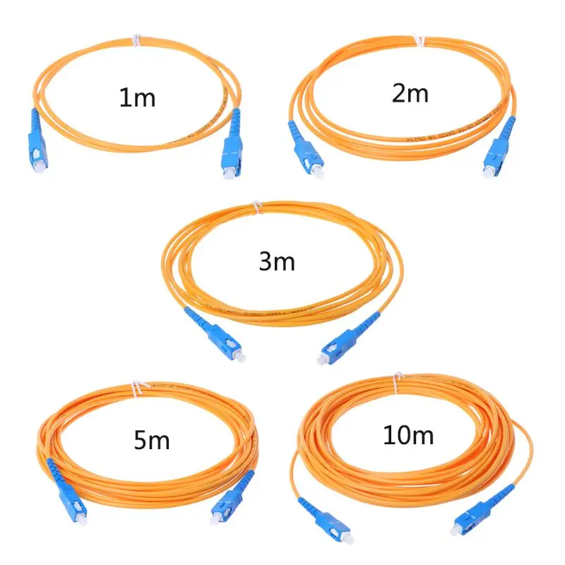 SC/UPC-SC/UPC-SM 3mm Fiber Optic Jumper Cable Single Mode Extension Patch Cord