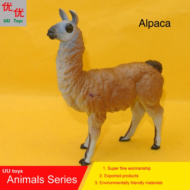 Hot toys: New Big Alpaca Simulation model  Animals   kids  toys children educational props