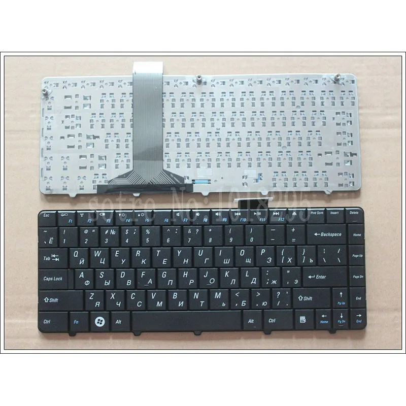 

NEW Russian Laptop Keyboard for DELL Inspiron 11Z 1110 P03T RU Black keyboard