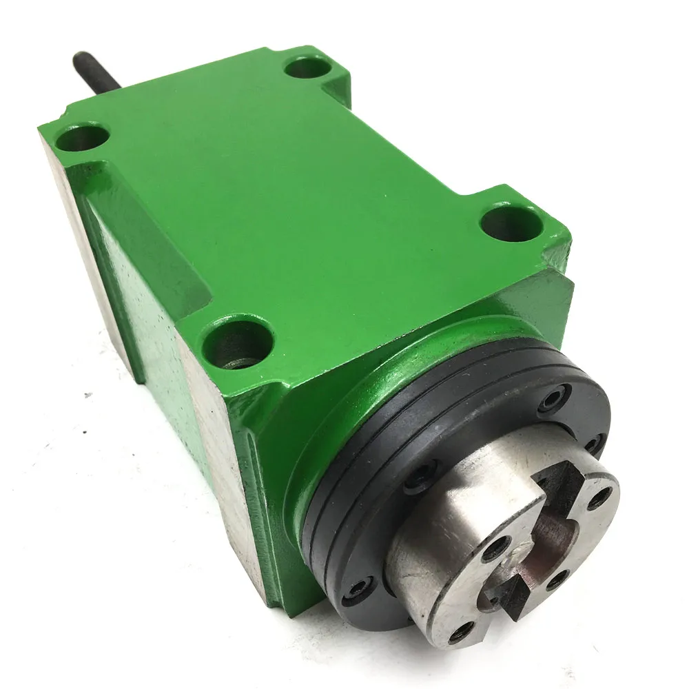 2HP 1.5KW BT30 Belt Spindle Head Taper 7:24 Power Head Unit High Speed 3000rpm for Drilling Machine with Drawbar