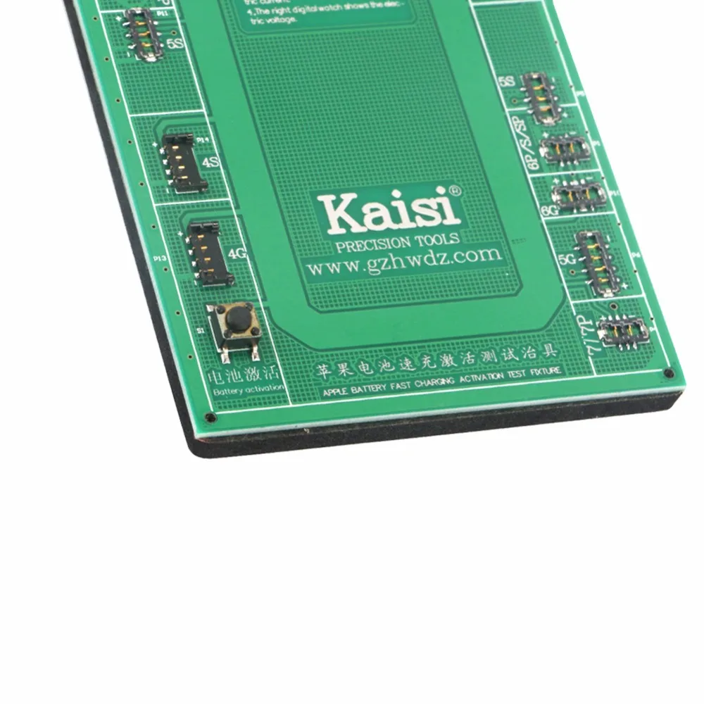Kaisi-Placa de carga de activación de batería profesional, Kit de herramientas de reparación de Cable de alimentación para iPhone 5, 5S, 6, 6S, 7, 7 Plus