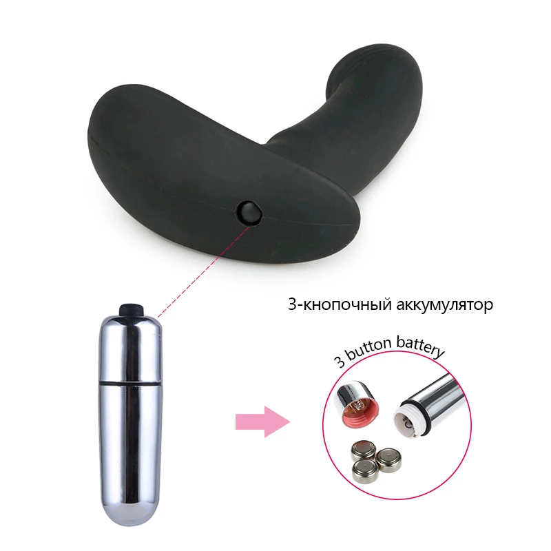 G Spot Clitoris Stimualtion Anal Plug Vibrator Anal Butt Plug Vibrator Powerful Motors Prostate Massager Sex Toys For Men/Women