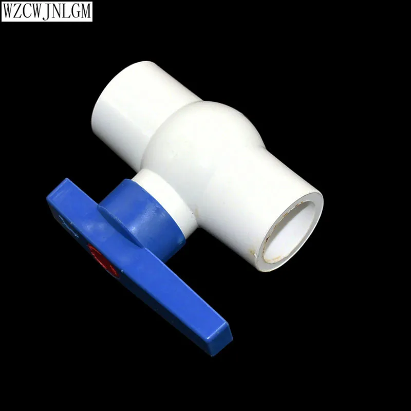 Poultry farming 25mm pipe water valve flow connector double port sliding pipe white 3/4