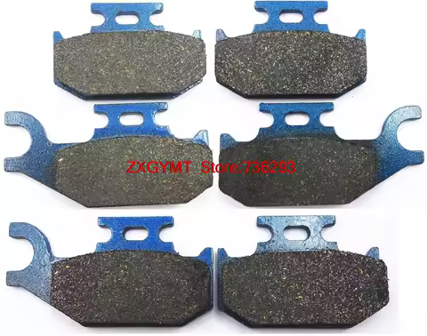For CAN-AM 800 Outlander MAX XT 2007 - 2011Atv / Utv Semi Met Disc Brake Pads Set