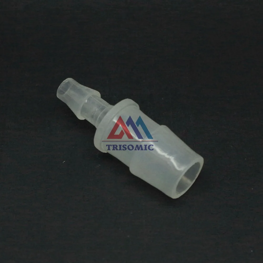 12.7mm*6.4mm Straight Reducing Connector Plastic Fitting Barbed Reducing Connector