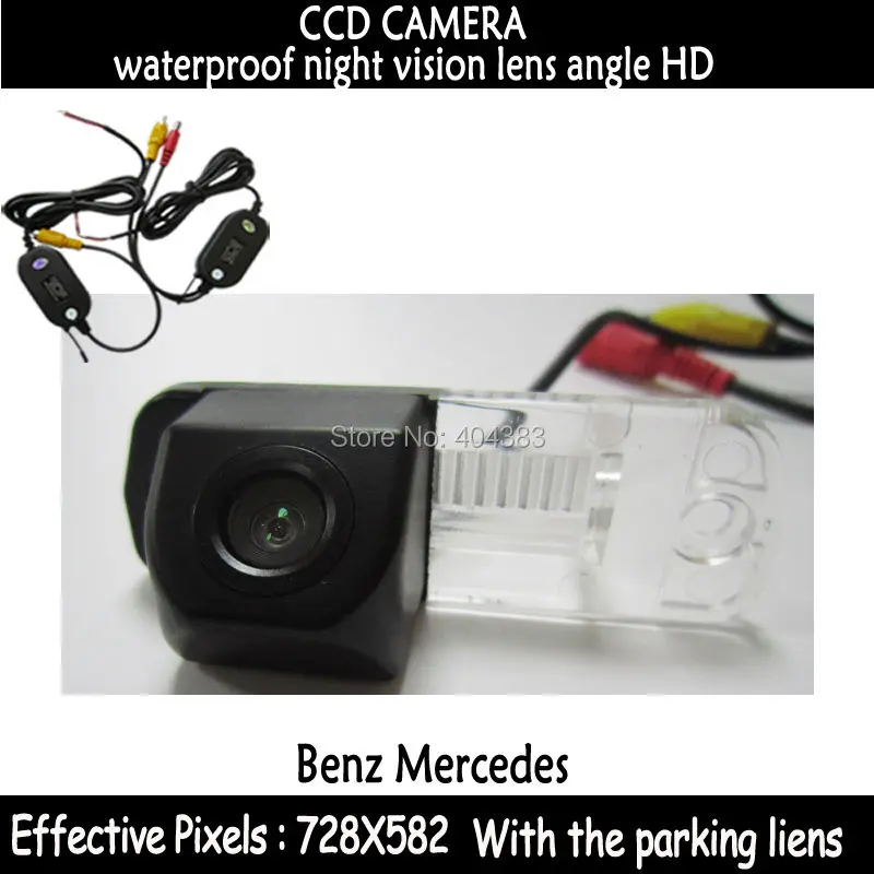 wirelss CCD rear view camera transmitter parking camera for Benz C-Class W203 E-Class W211 CLS-Class 300 W219 R350 R500 ML350