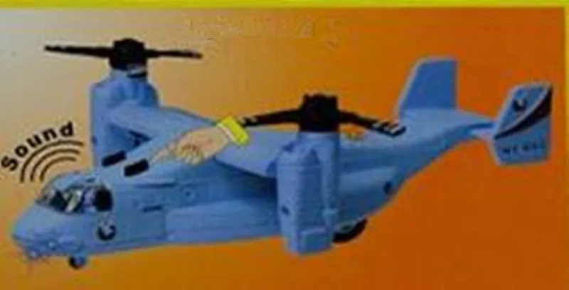Alloy  airplane model .high simulation osprey fighter Model .metal diecasts.pull back & flashing & musical.free shipping