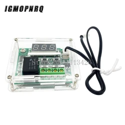 W1209 -50-100C DC 12V digital temperature controllear thermostat temperature control thermostat switch plate W1209 case