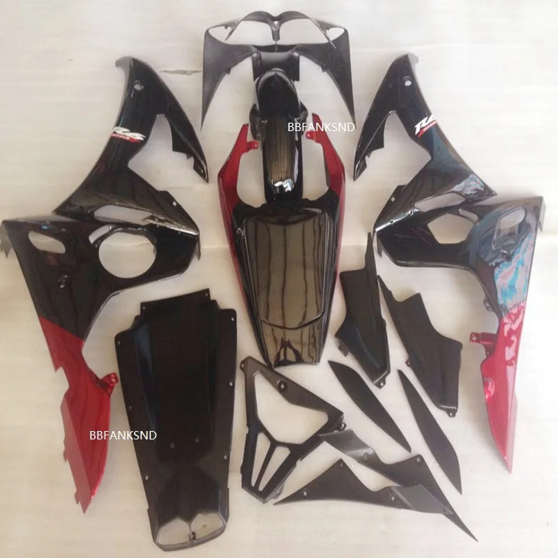 High Fairing ALL Black Body For YAMAHA YZFR6 03-05 R6 YZF-R6 03 04 05 YZFR-6 Cool   black YZF R6 2003 2004 2005