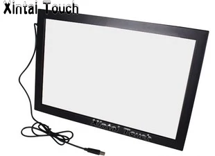 

Free Shipping! Narrow and slim design 55 inch LCD touch screen, 10 points IR touch screen overlay kit