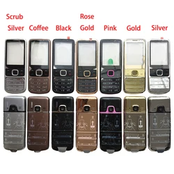 High Quality Metal Full Housing For Nokia 6700 6700C Front Frame + Battery Cover + English / Russian Keypad