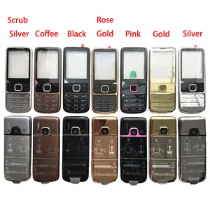 Bilashmart High Quality Metal Housing Nokia 6700 6700C Front Frame + Battery Cover + English / Russian Keypad
