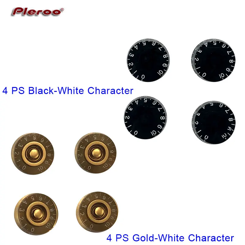 Guitar Parts Left Set of 4 PCS FOR US Gib SG Faded T SPEED CONTROL KNOBS Volume Tone Guitar Control knobs Volume Tone