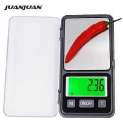 500g 0.01 Digital Scales Electronic Gram Scale Precision Pocket Lab Jewelry Weight Balance Large Screen with Backlight 10% Off