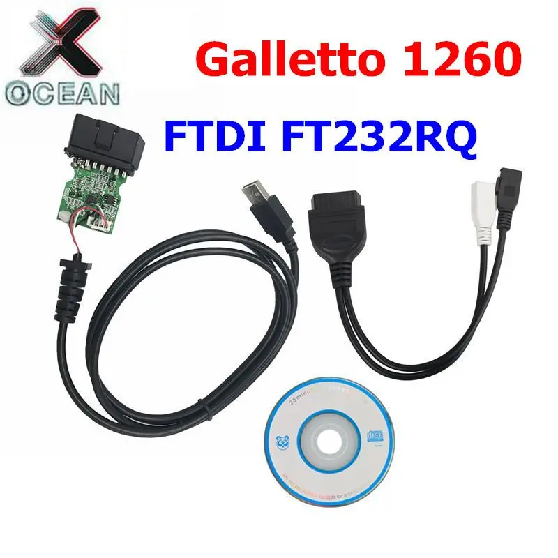 

Программатор Galletto 1260 ECU для чип-тюнинга, программатор GALLETTO 1260 EOBD OBD2 OBDII Flasher Galletto1260 ECU Flasher