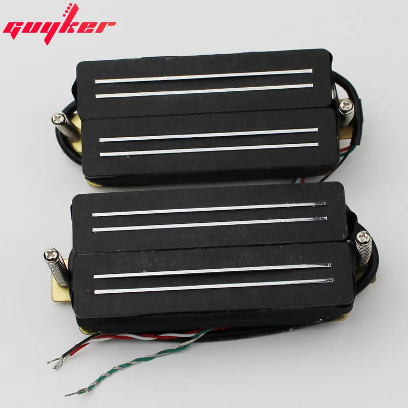 A set Of High Power Guitar 7 String Pickup Humbucker Pickup Black