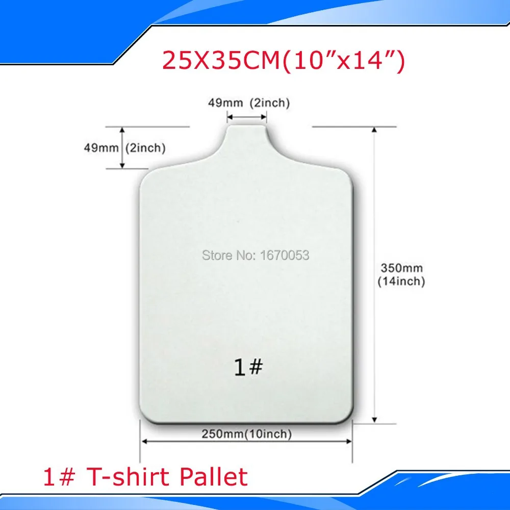 3 Pieces/Lot  Wholesale Price Melamine Faced Board 25*35cm (10inchx14inch) Screen Printing T-Shirt Pallet Shirtboard