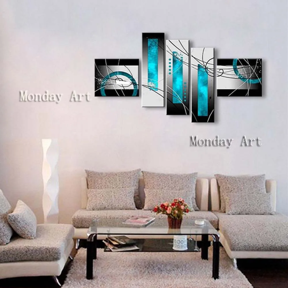 

Large Size handpainted Abstract Canvas Paintings Modern Canvas Oil Painting Home Decoration Living Room Pictures for living room