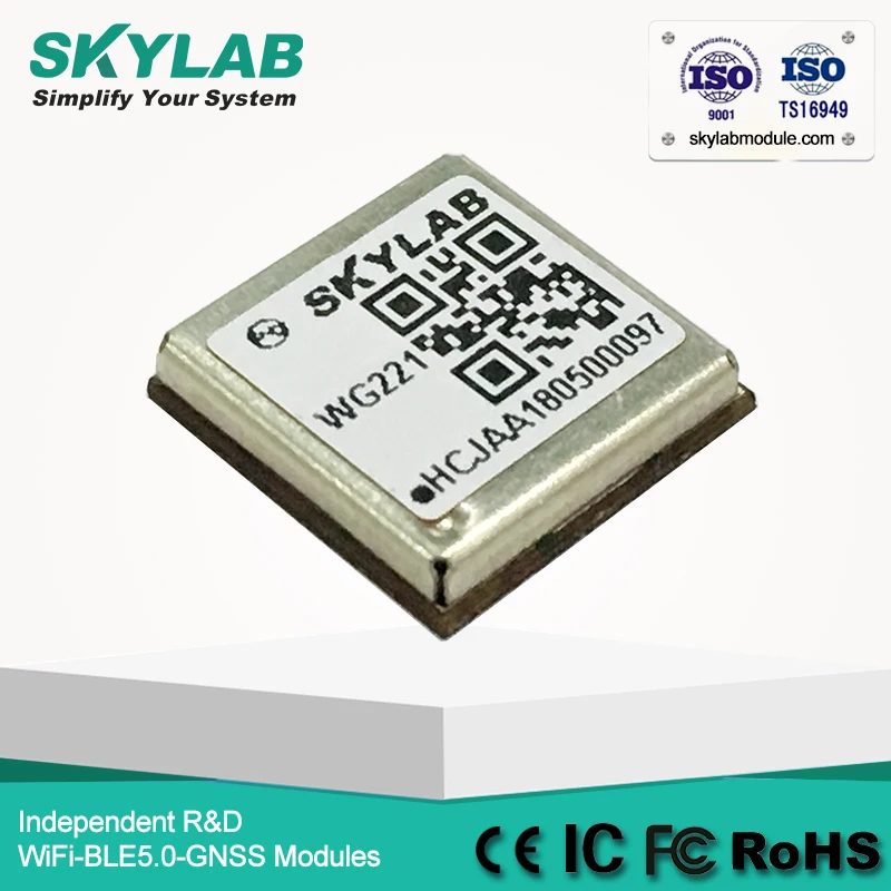 

SKYLAB low-power SDIO 1.1/2.0 for WLAN and a UART/PCM for bluetooth v4.2/v4.0 BLE/v2.1+EDR UART Bluetooth Combo Module