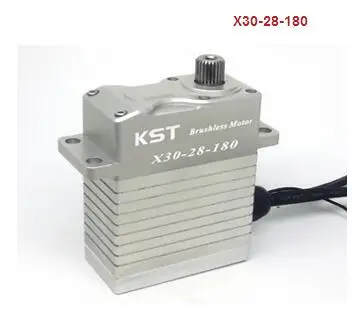 

KST X30-28-180 All Metal High Torque Digital Servo for helicopter cyclic Robot cars Brushless HV servo