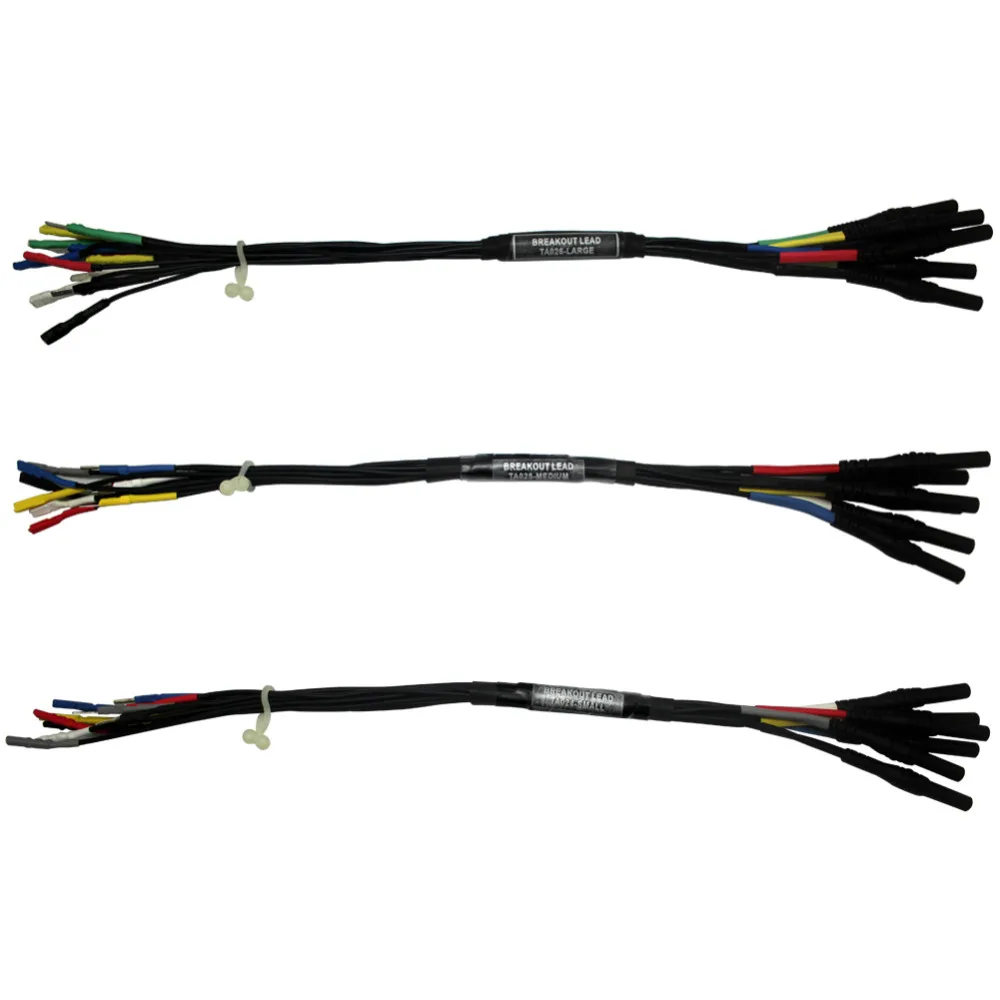 New Pro 6-Way Universal Breakout Leads connectors pico scope 1.5 2.3 2.8mm 14inc 3-6test leads