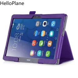 For Huawei MediaPad T3 10 ( 9.6 inch ) AGS-L09 AGS-W09 Honor Play Tablet Case 360 Rotating Bracket Fold Flip Stand Leather Cover