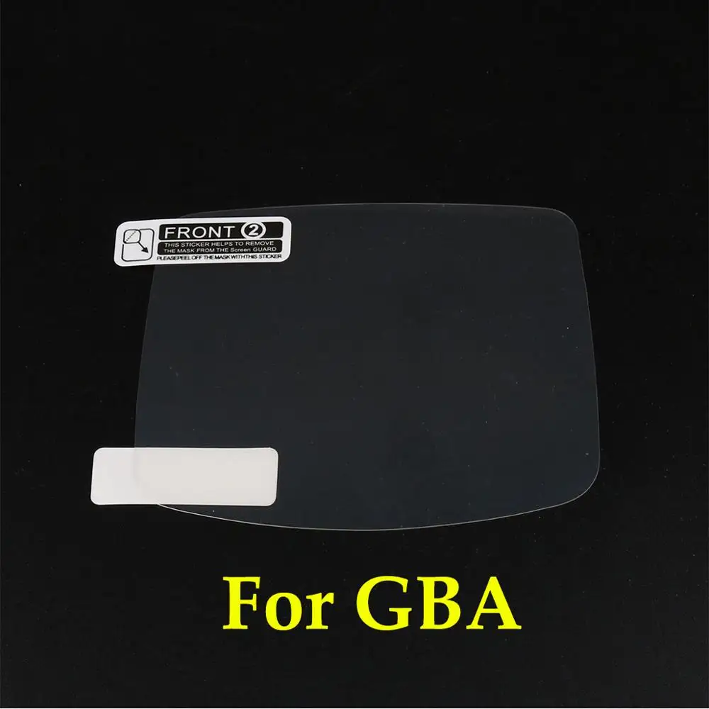 Proteggi schermo LCD protettivo in plastica trasparente JCD per Gameboy Color per GBA GBA SP GBC GB tb per Console di gioco GBM Advance